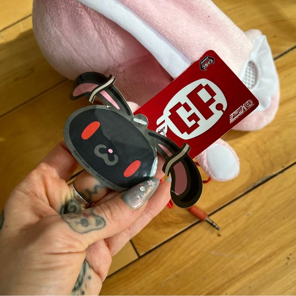Gloomy bear all purpose rabbit “speaker” plushie - new with tags / authentic - Picture 5 of 5